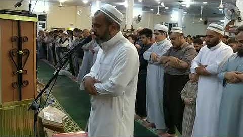 تلاوة خاشعة إبداع القارئ عمر عبدالله في الركعة الثانية صلاة العشاء جامع الإمام الشافعي في كركوك