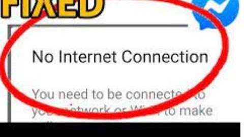 Fixing Facebook  Messenger | No Internet Connection Problem  Solve  (Tagalog Tutorial)