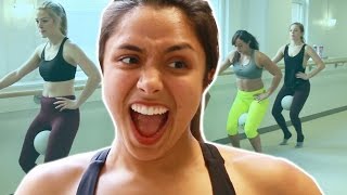 Women Try Ballet Fitness For The First Time
