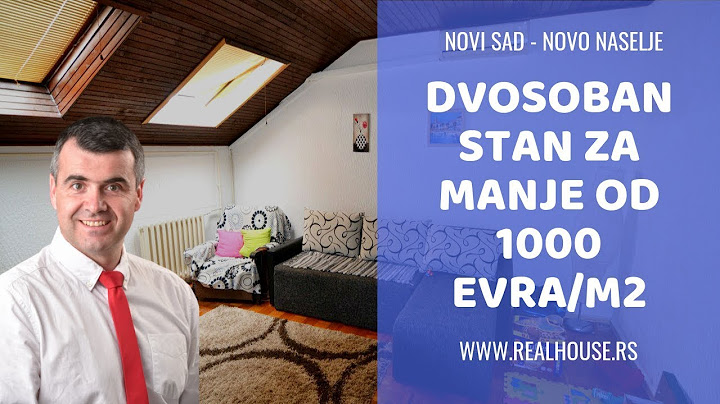 **PRODATO** Stan u Novom Sadu za manje od 1000 evra po m2 na Novom naselju /RealHouse.rs