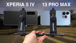 Sony Xperia 5 IV Vs Iphone 13 Pro Max || Camera  || Battery  || Charging || PUBG  || Price 