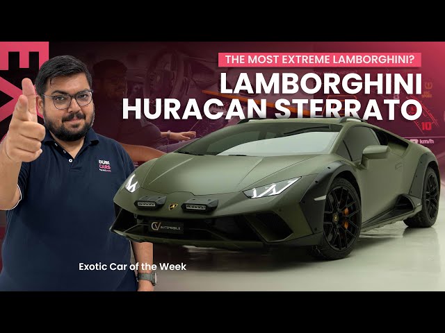 Lamborghini Huracán Sterrato – Wild Off-Road V10 Supercar | Closeup REVIEW