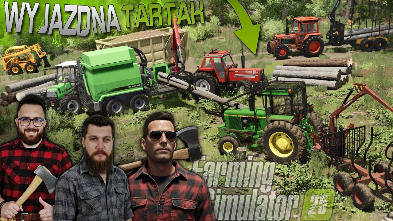 NOWA SERIA & 3 PERSPEKTYWY😱 [02] Wióry, HDS'y & Wycieczka Na TARTAK z Przygodami😂