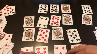 How to play Fifteens and Elevens Solitaire screenshot 1