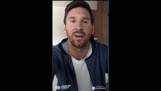 Messi̇den Mesaj Ürkiyetekyürek