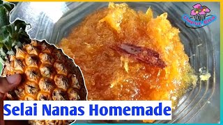 Cara membuat selai nanas homemade untuk isian nastar - how to make
pineapple jam