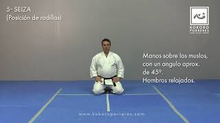 Karate Tradicional Etiqueta 05 - Seiza Posición De Rodillas