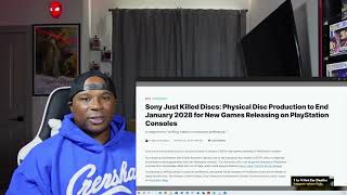 Breaking News - PlayStation announces end of physical console Jan 2028