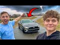 Tornado chase in a mustang