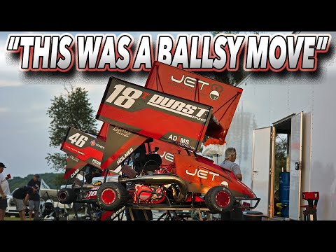 "THIS WAS A BALLSY MOVE" At English Creek Speedway!