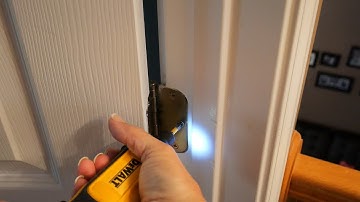 How to Fix Squeaking Doors or Doors that Stick