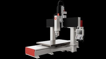 5 Axis CNC Router for Trimming of Plastic And Composite Materials Components