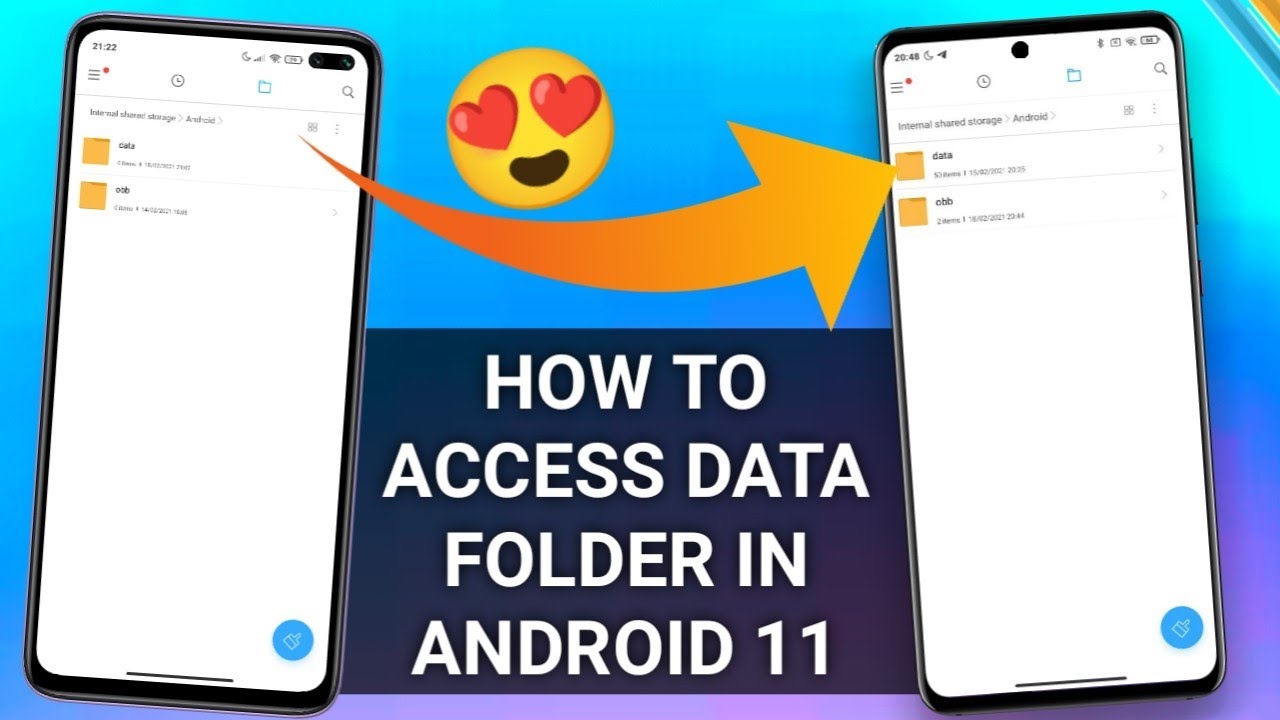 Android 11- How To Access/Open Android Data Folder  Obb Folder Without Root Or Pc | Android 11🔥🔥