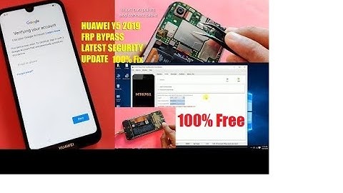 Huawei Y5 2019(AMN-LX9,AMN-LX1,AMN-LX21 AMN-LX2) FRP Bypass Update Security100% Working Free