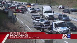 State lawmaker involved in crash on I-95 in Providence