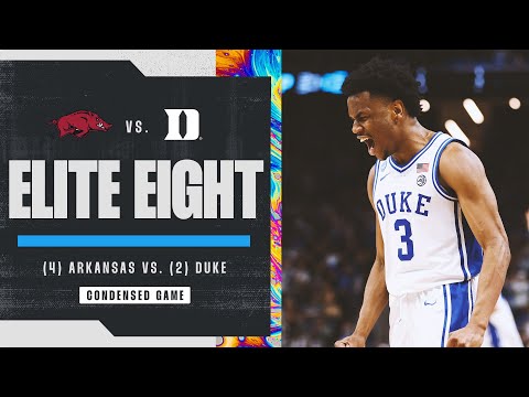 Duke vs. Arkansas - Elite Eight NCAA tournament extended highlights