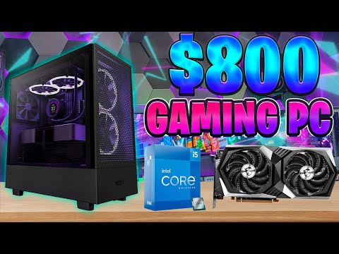 BEST $800 High FPS Gaming PC 2023 💸 | I5 13600K + RTX 3060