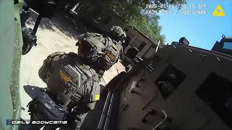 Bodycam Captures Fatal SWAT Raid at Drug House in Florida