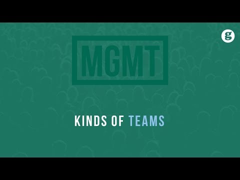 Video: Vad är syftet med olika typer av team?