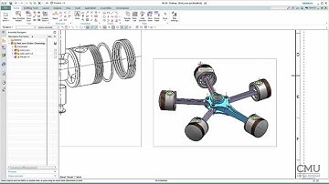 NX10 Assembly Drawing