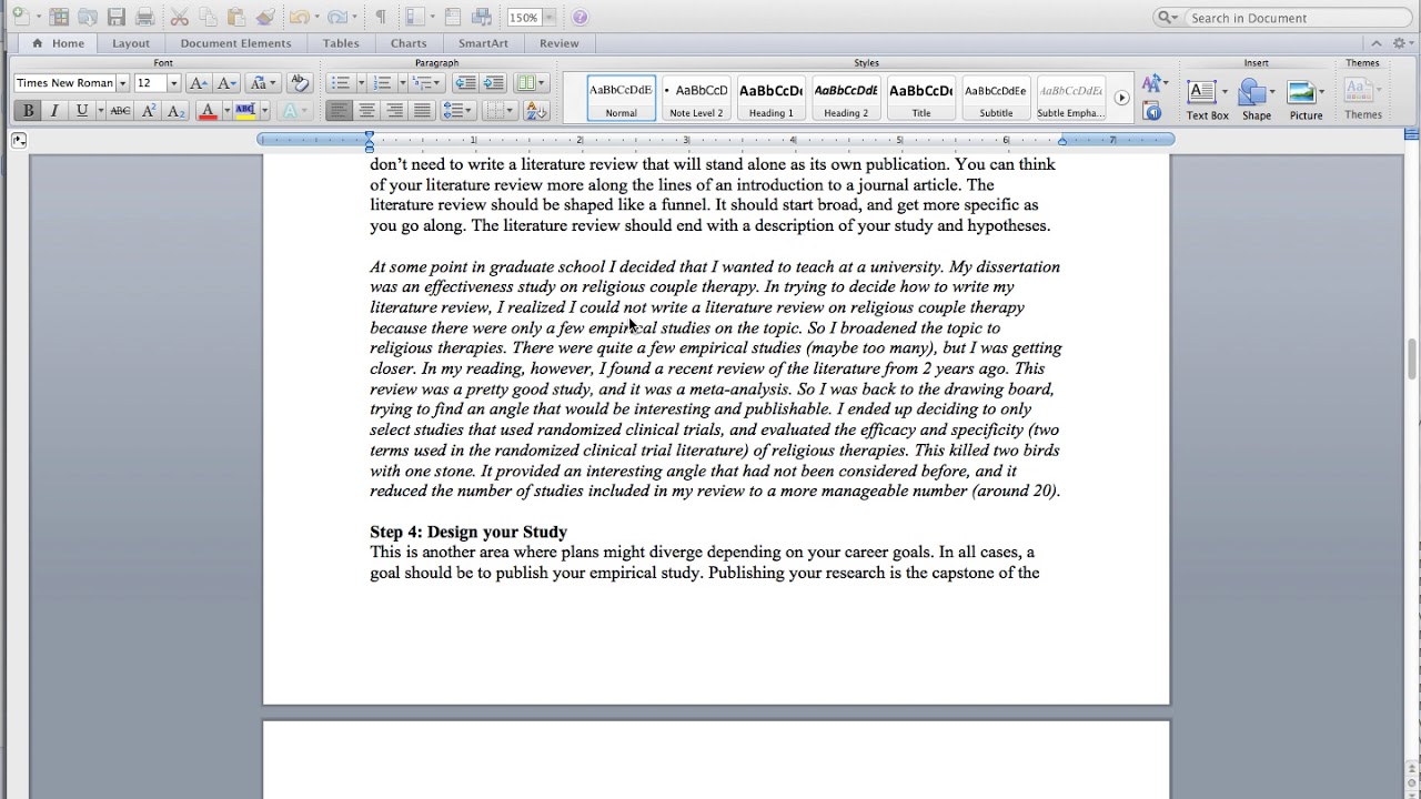 Phd thesis instructions