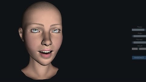 WebGL Face Morph