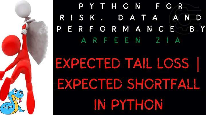 Expected Tail Loss | Expected Shortfall | Conditional Value at Risk | CVaR | Conditional VaR | ETL