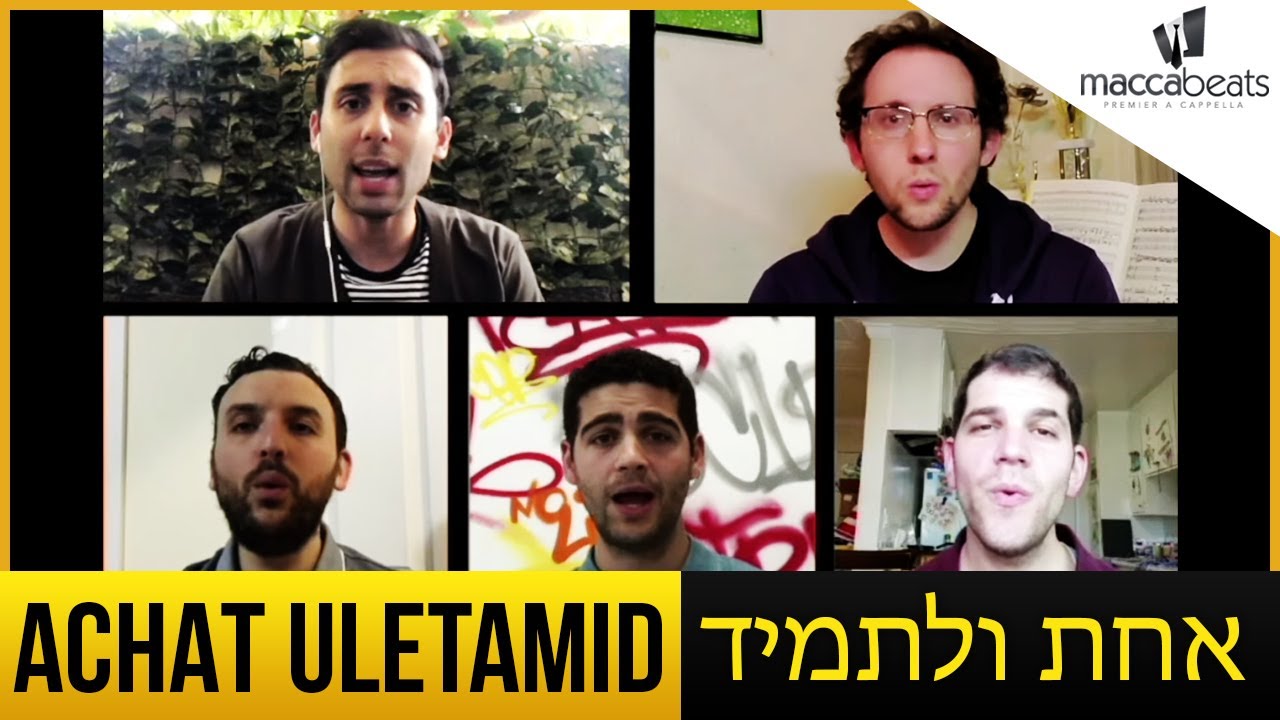 Achat Uletamid - Ishay Ribo Cover - Maccabeats Minute 5 - אחת ולתמיד