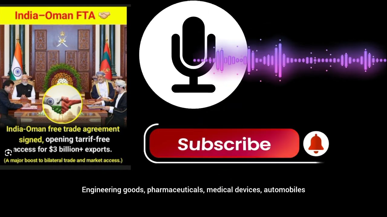 India -oman FTA