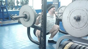 JB Workout - Week 2 Day 2, Jan 19 - Olympic Pause Squat 235x5