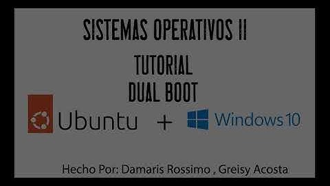 INSTALACION DE UBUNTU Y WIN 10 - DUAL BOOT VIRTUAL BOX