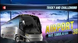 Bus simulator game 2019 airport city driving 3D very easily games screenshot 4