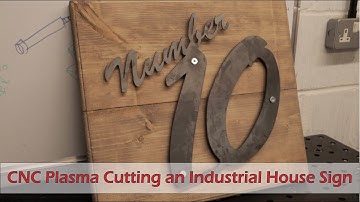 Making an Industrial House Sign