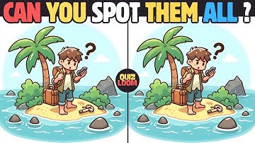 Spot The Difference 🎯 Challenge Your Mind 🎭🧩 Puzzle #147