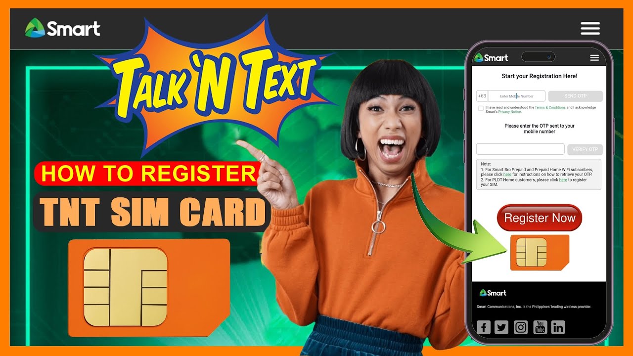 HOW TO REGISTER TNT SIM CARD 2025 | STEP-BY-STEP GUIDE - YouTube