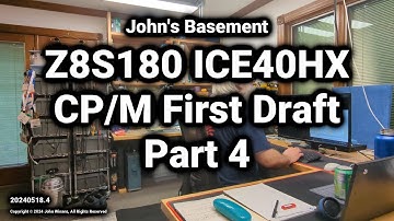 Z8S180, ICE40HX CP/M BIOS Port Part 4