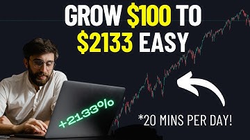 ZERO Risk ChatGPT Indicator Grows Small Accounts With 20 Minutes Per Day!