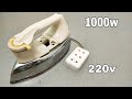 220v Electricity Generator Using old iron machine and Magnet Power New Experiment.