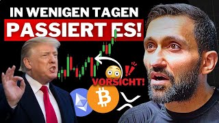 Bitcoin: Sei wachsam! Nur noch wenige Tage!😳