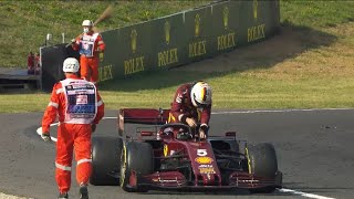 Sebastian Vettel Engine Failure - F1 2020 Tuscan Grand Prix
