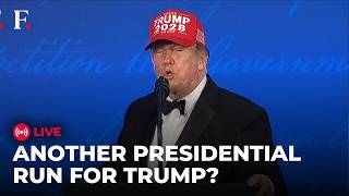 Trump LIVE: 'I'm Going to Do it Again' President Trump Jokes About Running for 3rd Presidential Term
