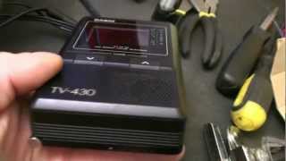 Casio TV430 Pocket Television - YouTube
