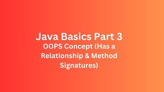 Understanding Inheritance, Has A Relationship, and Method Signature in Java