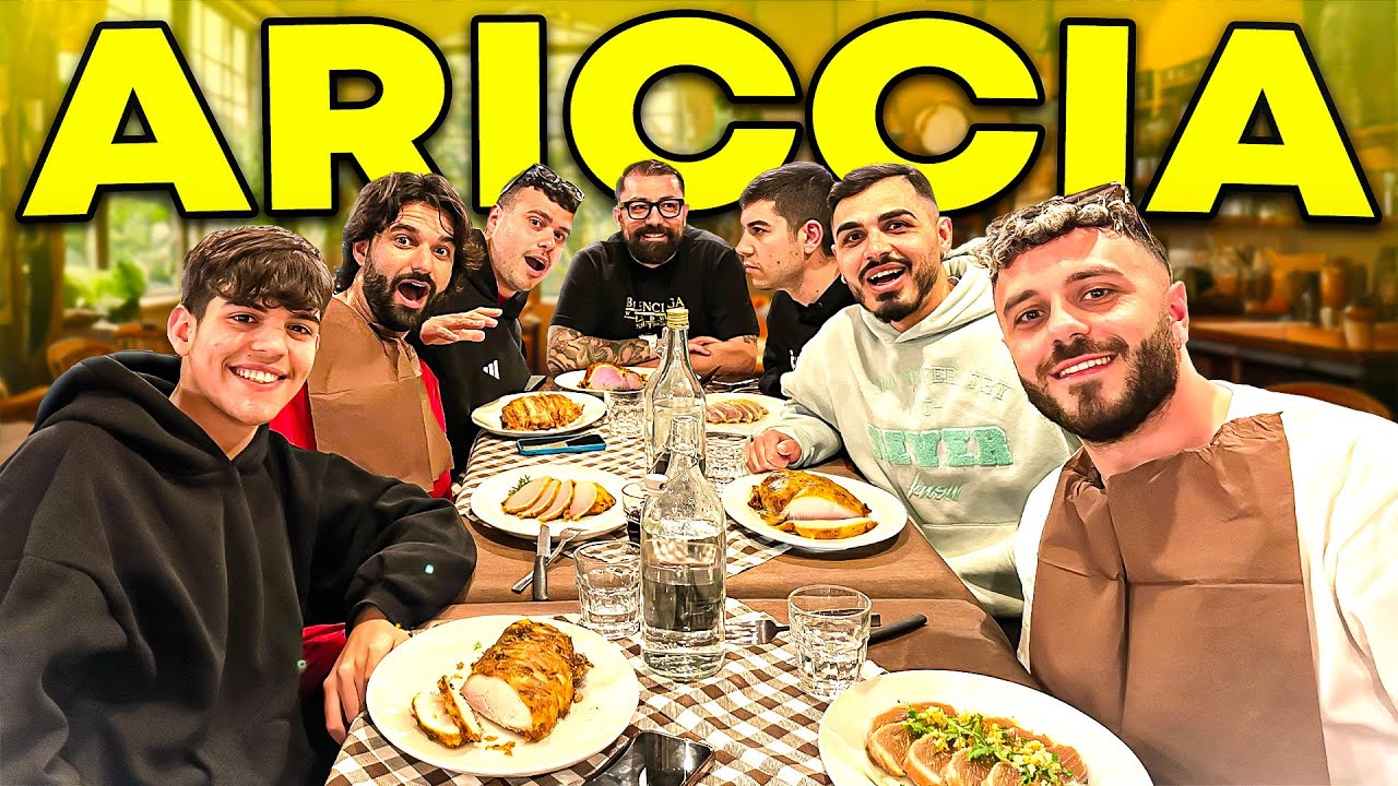 🍖 CENA *PAZZA* NAPOLETANA AD ARICCIA 💙