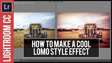 How to create a beautiful Lomo Photo Effect in Lightroom