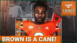Miami Hurricanes Add Houston Transfer WR SAM BROWN, His Impact With Damien Martinez & Cam Ward? by Locked On Canes 9,427 views 2 weeks ago 31 minutes