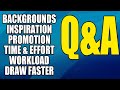 Questions With Featured Creator Answers about Webtoon - Backgrounds, Promotion, Workload & More