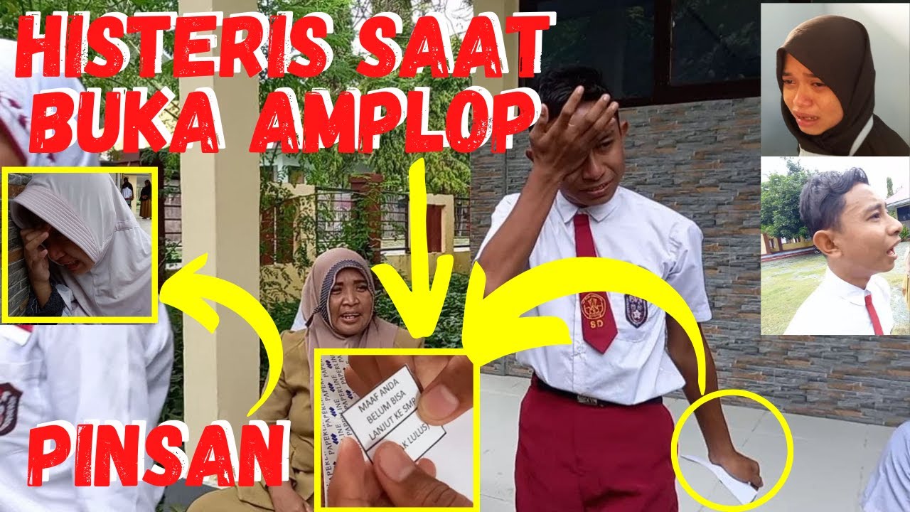PRANK SEDIH SAMPE NANGIS, PRANK PENGUMUMAN KELULUSAN SISWA SDN 4 AMPANA