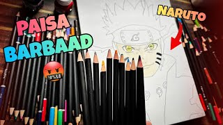 Scammed by Color Pencils ? Avoid these 🤬 Honest review #narutodrawing