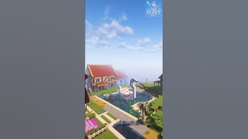 Modern Village Of McFleet 💀🤯🔥 #mcfleet #minecraft #gaming #build   #srishtiplayz #edit velocity